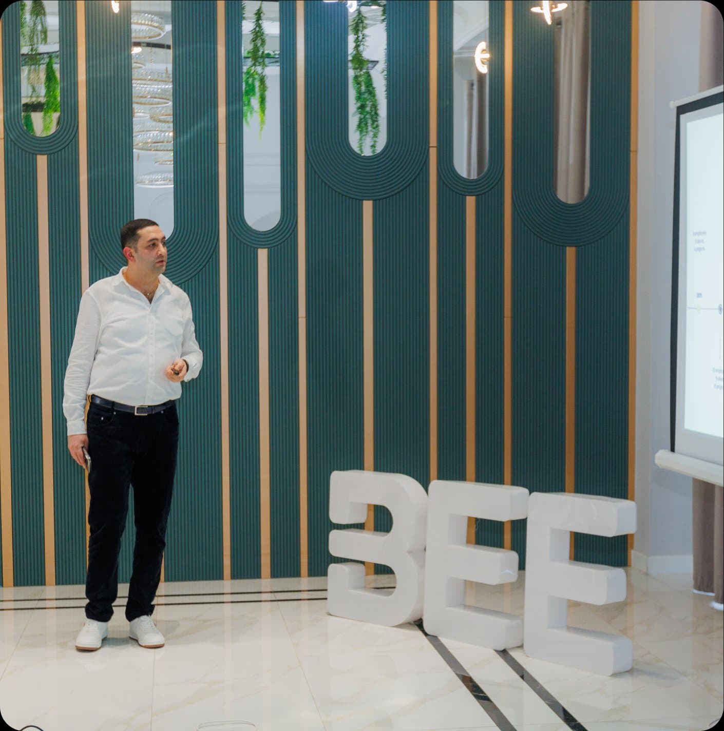 BeeWeb team at a company gathering