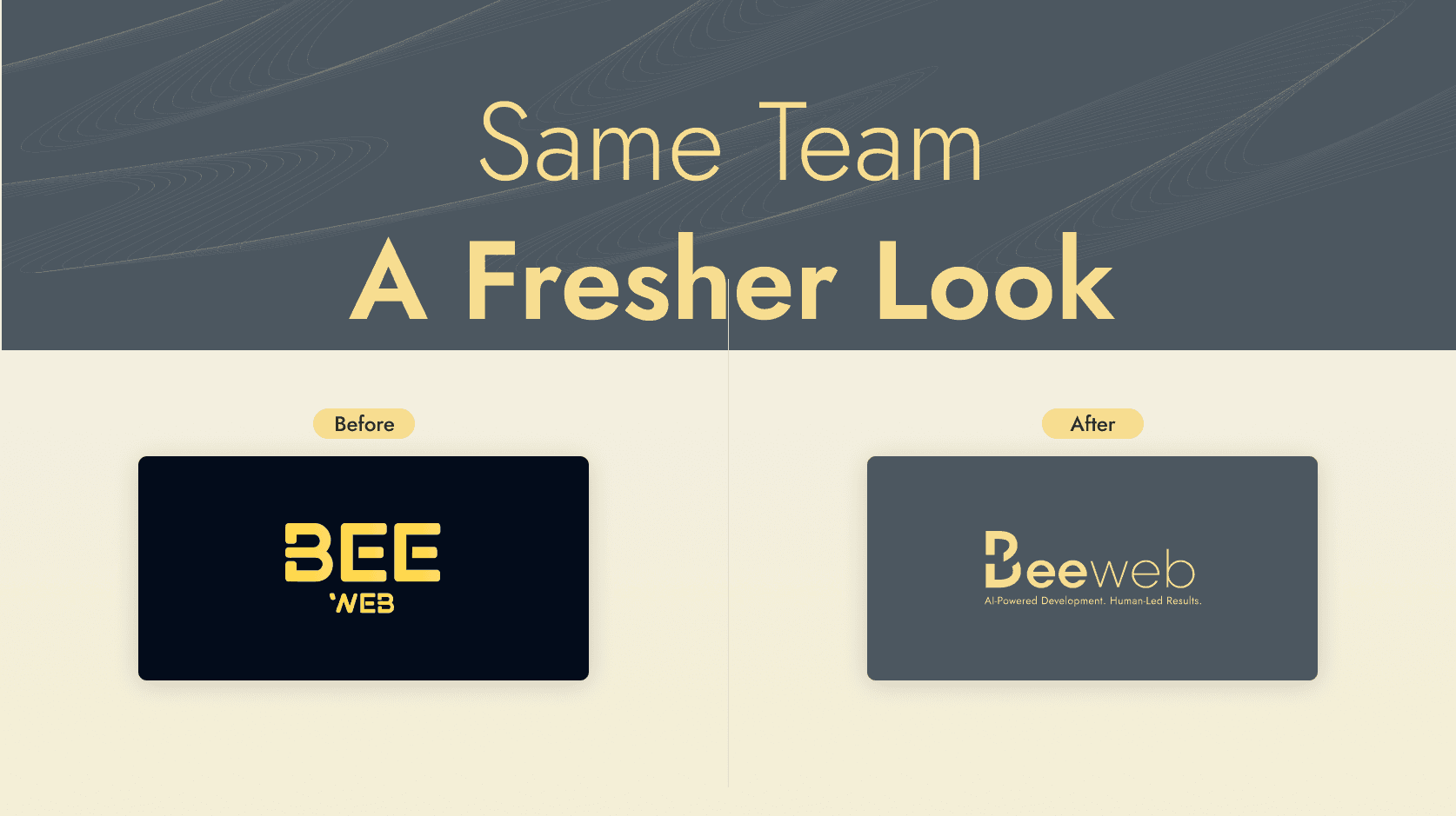 Same Team, New Identity: Inside BeeWeb's Rebrand