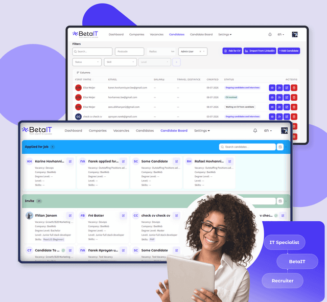 Beta IT project screenshot