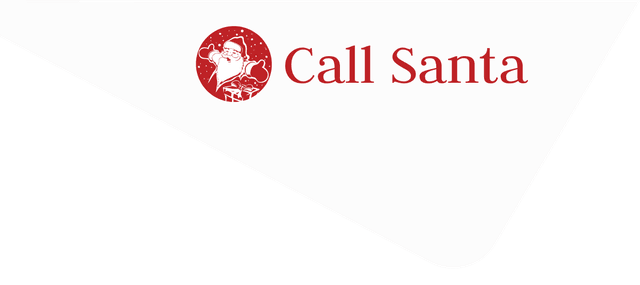 Call Santa logo
