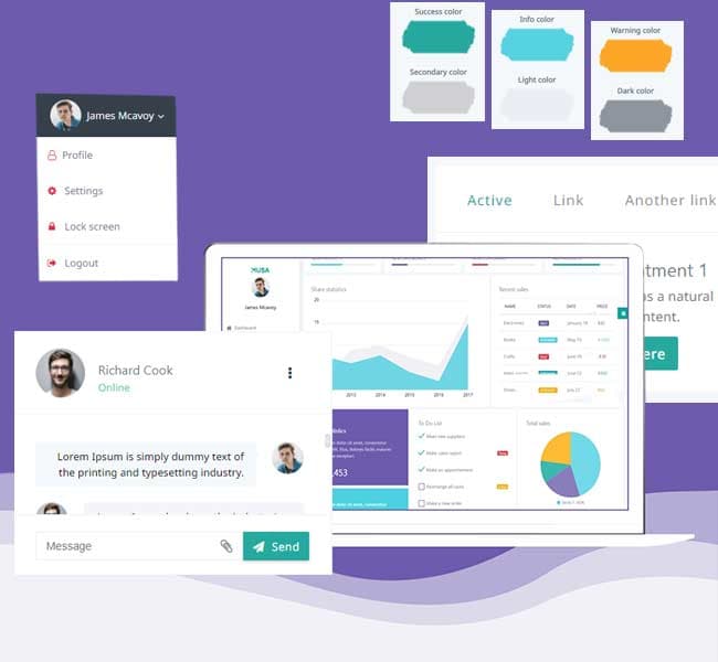 Musa Admin Template