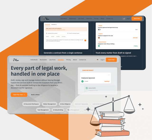 DoLegal project screenshot