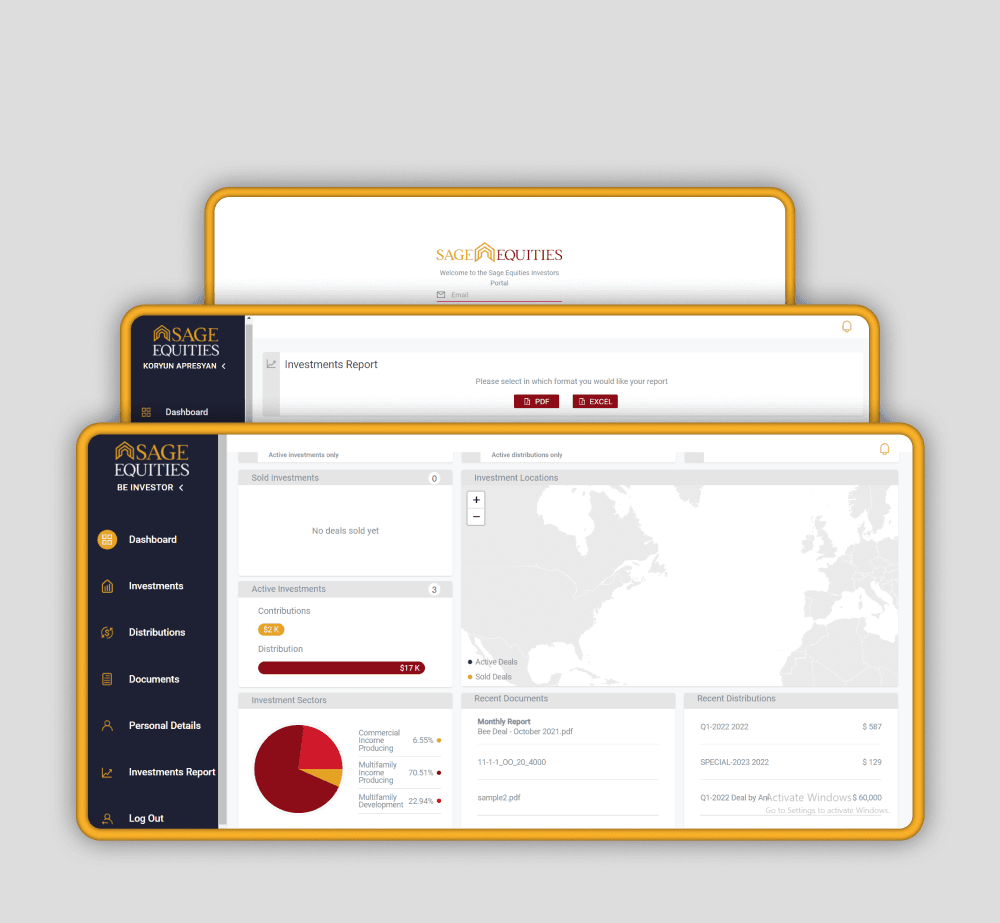Sage Equities Web Application