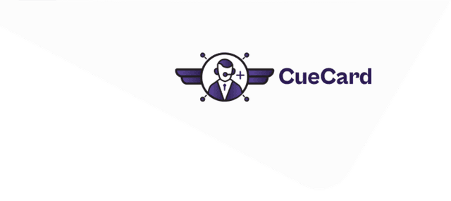 CueCard logo